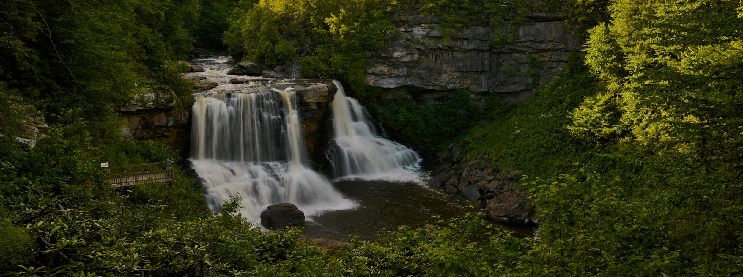 scenery with blackwater falls